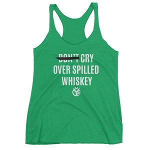 St. Patrick's Day Cry Over Spilled Whiskey Women's Tank Top