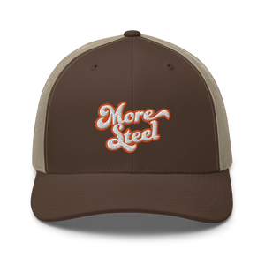 More Steel Trucker Hat