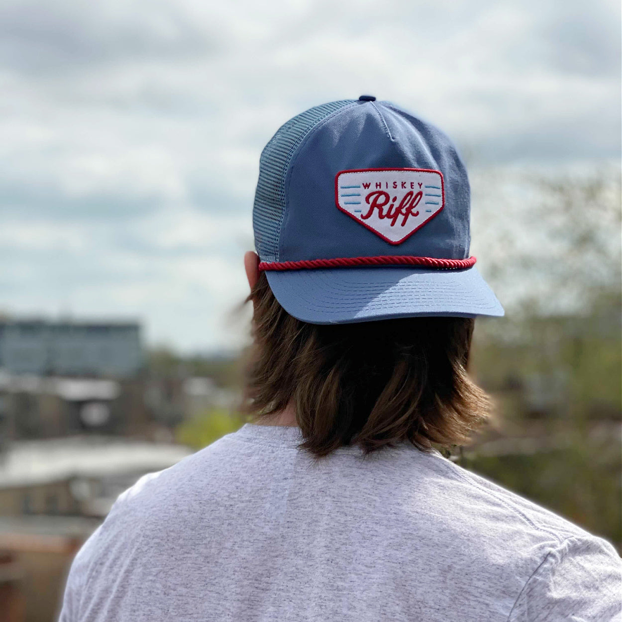 The Whiskey Riff Retro Patch Hat