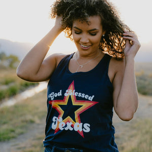 God Blessed Texas Tank Top