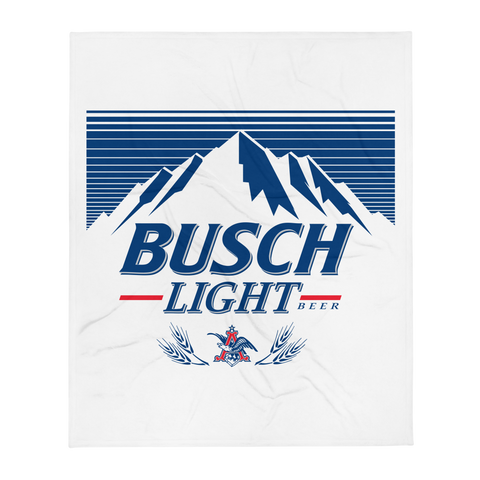 Busch Light '96 Mountains Throw Blanket