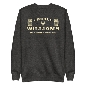 Creole Williams Homemade Wine Co. Crewneck Sweatshirt