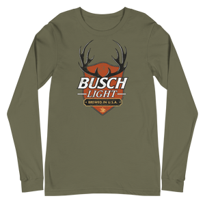Busch Light Retro Mount Long Sleeve Tee