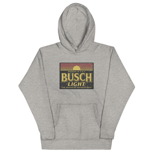 Busch Light Retro Sunset Patch Hoodie