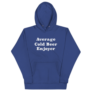 Average Cold Beer Enjoyer Hoodie