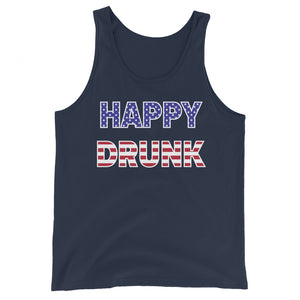 happy drunk tank top