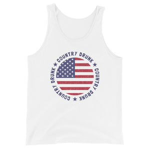 Country drunk tank top