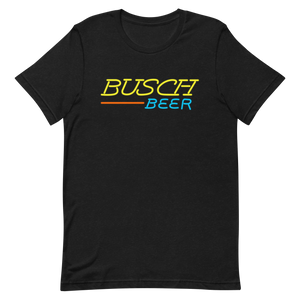 Busch Beer Vintage Neon Logo T-Shirt