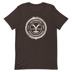 Yellowstone Dutton Ranch Ink Stamp T-Shirt