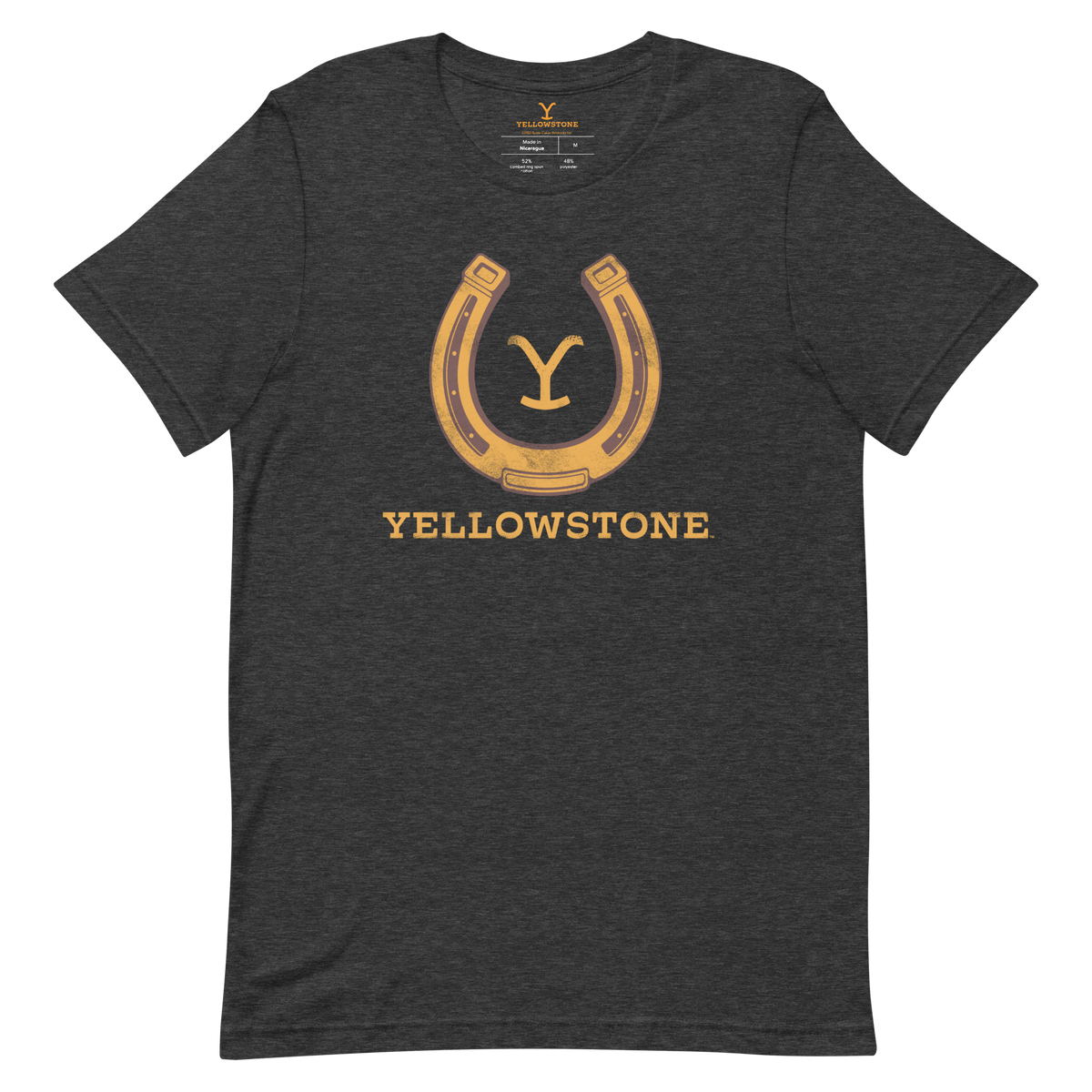 Yellowstone Horseshoe TShirt Whiskey Riff Shop
