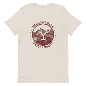 Yellowstone Dutton Ranch Mountain Peaks T-Shirt