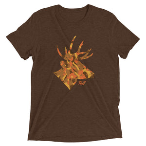 riff outdoors orange camo buck t-shirt