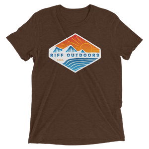 riff outdoors sunset valley t-shirt