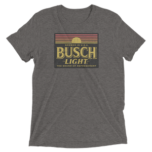 Busch Light Retro Sunset Patch T-Shirt