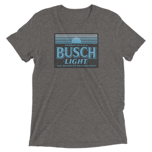 Busch Light Retro Blue Sunset Patch T-Shirt