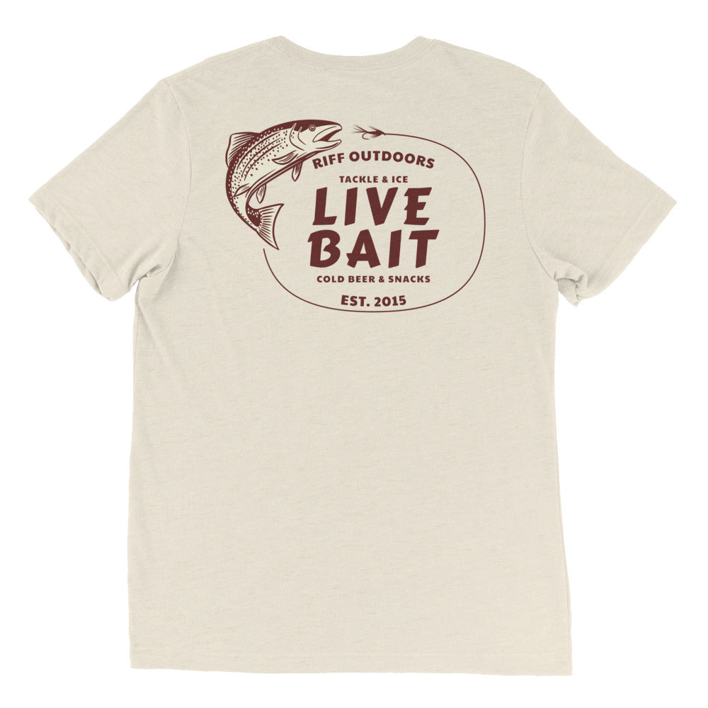 RIFF Outdoors Live Bait T-Shirt – Whiskey Riff Shop