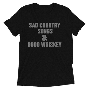 Sad Country Songs & Good Whiskey T-Shirt