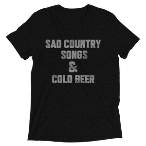 Sad Country Songs & Cold Beer T-Shirt