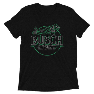 Busch Light Largemouth Bass Neon Sign T-Shirt
