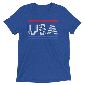 Retro '70s Stripes USA T-Shirt
