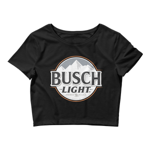 Busch Light Camo Can Logo Crop Top Tee
