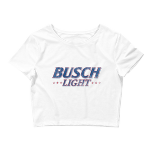 Busch Light Patriot Crop Top Tee