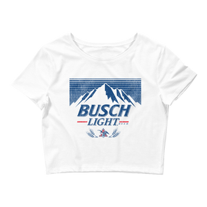 Busch Light '96 Mountains Crop Top Tee