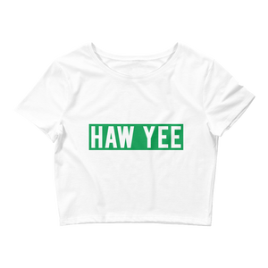 HAW YEE St. Patrick's Day Crop Top Tee