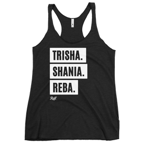 TRISHA. SHANIA. REBA. Women's Tank Top