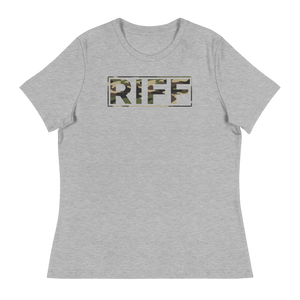Camo Whiskey Riff Logo Women's T-Shirt